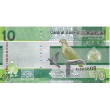 (000941) ** PNew (PN38) Gambia - 10 Dalasis (2019)